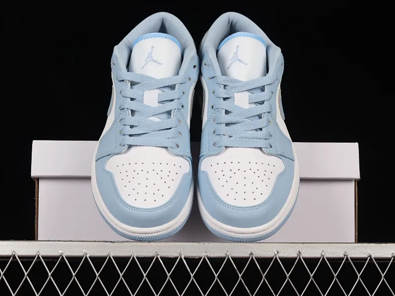All categories Air Jordan Jordan series basketball shoes Air Jordan 1 Low Z version Air Jordan 1 Low "Aluminum" AJ1 Joe 1 new North Carolina blue DC0774-141